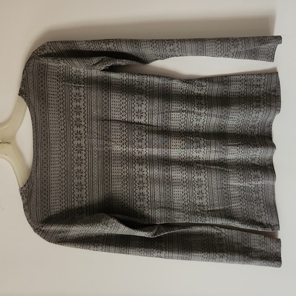 32 Degrees Heat M Long Sleeved Gray Tee - Picture 2 of 5